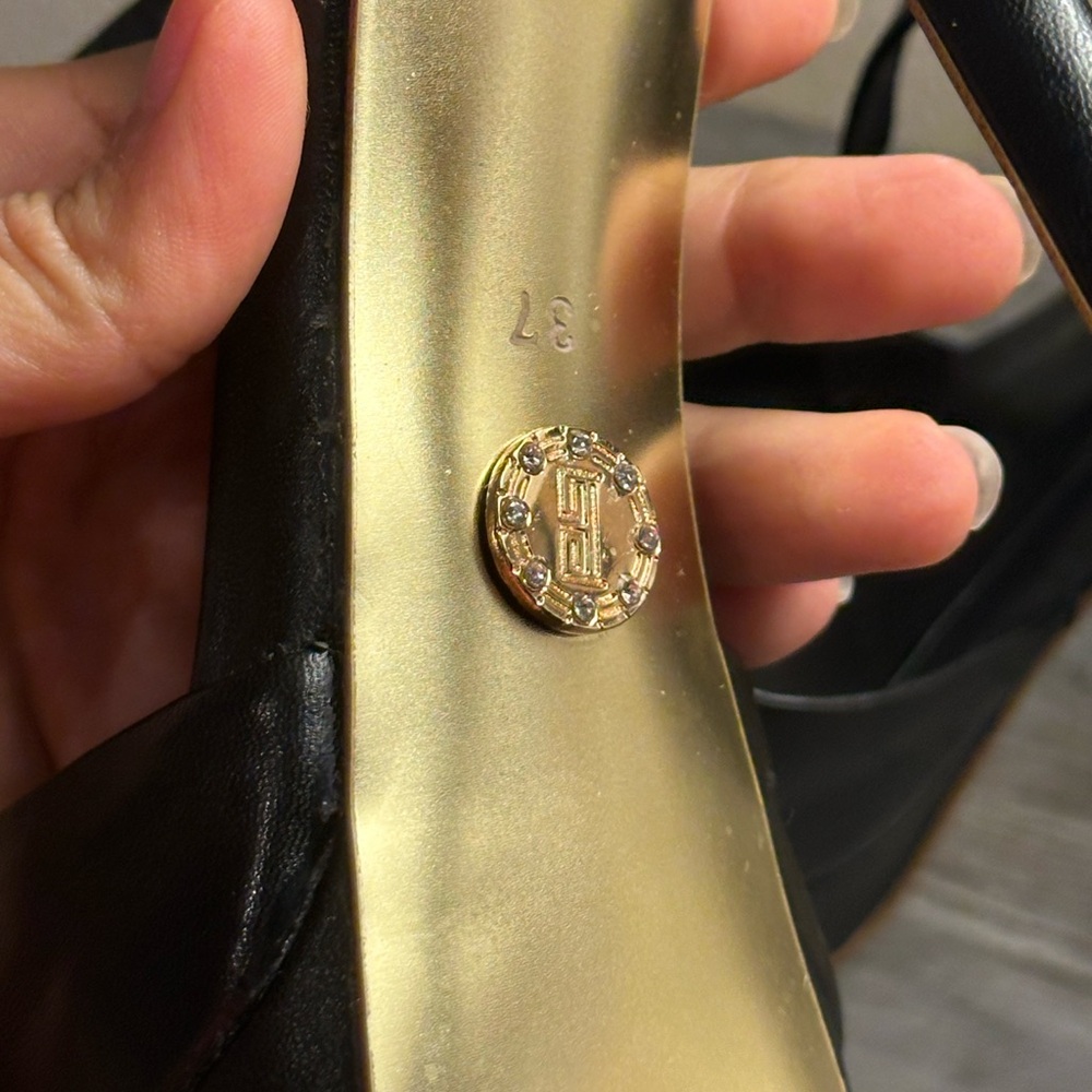 Basic Editions Black Platform Heels - image 5